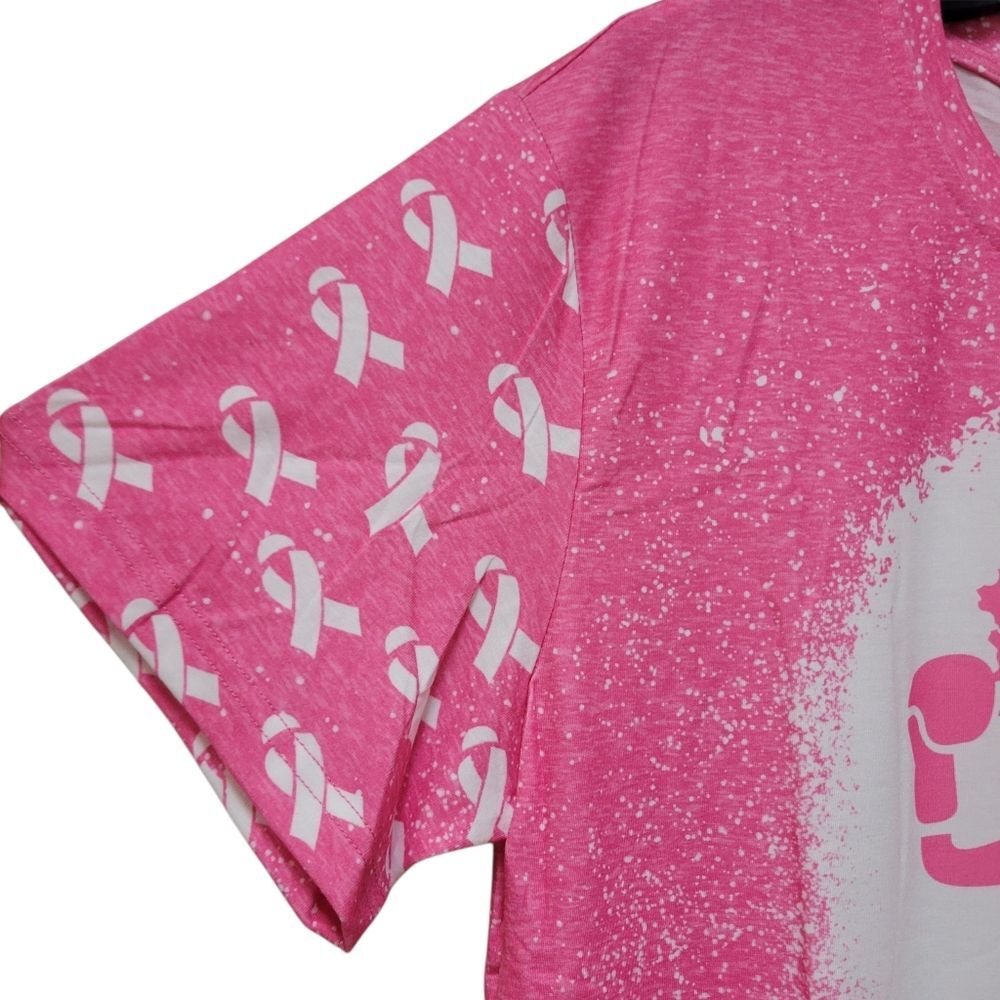 Women's Pink Ribbon Breast Cancer Awareness T-Shirt Sz XL - NWOT - Picture 4 of 7